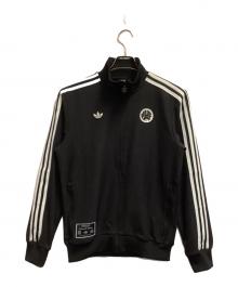 adidas Originals（アディダスオリジナル）の古着「ニューカッスル・ユナイテッドFC テラスアイコン トラックトップ」｜ブラック