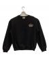 9090（9090）の古着「Crown Logo Crewneck Sweat」｜ブラック