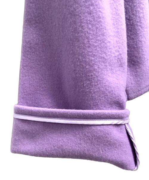 patou（パトゥ）patou (パトゥ) ワイドスリーブセーラーコート パープル サイズ:36の古着・服飾アイテム