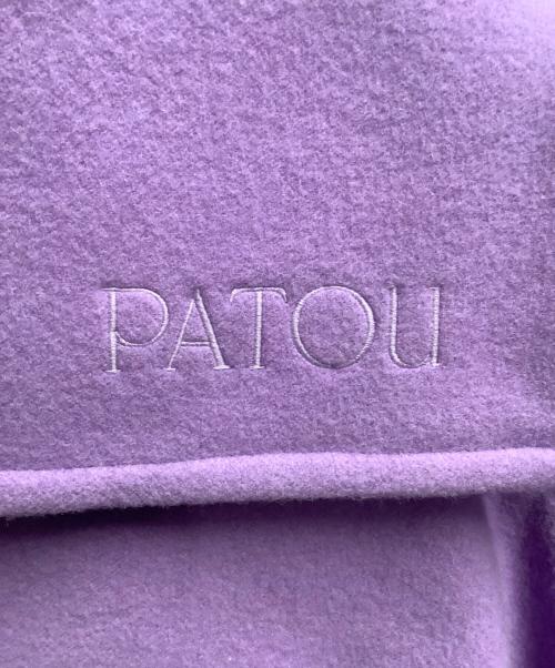 patou（パトゥ）patou (パトゥ) ワイドスリーブセーラーコート パープル サイズ:36の古着・服飾アイテム