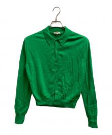 BLAMINK（ブラミンク）の古着「薄手カーディガン」｜グリーン