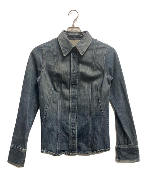 GUCCI（グッチ）GUCCI (グッチ) デニムジャケット インディゴ サイズ:38の古着・服飾アイテム