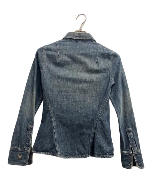GUCCI（グッチ）GUCCI (グッチ) デニムジャケット インディゴ サイズ:38の古着・服飾アイテム