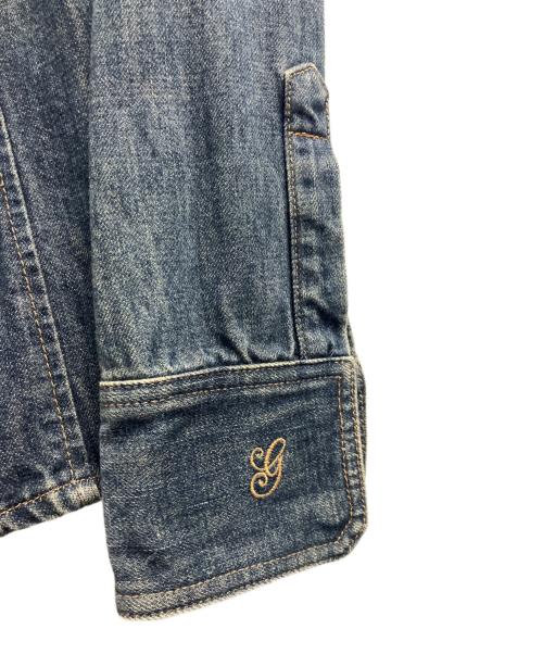 GUCCI（グッチ）GUCCI (グッチ) デニムジャケット インディゴ サイズ:38の古着・服飾アイテム