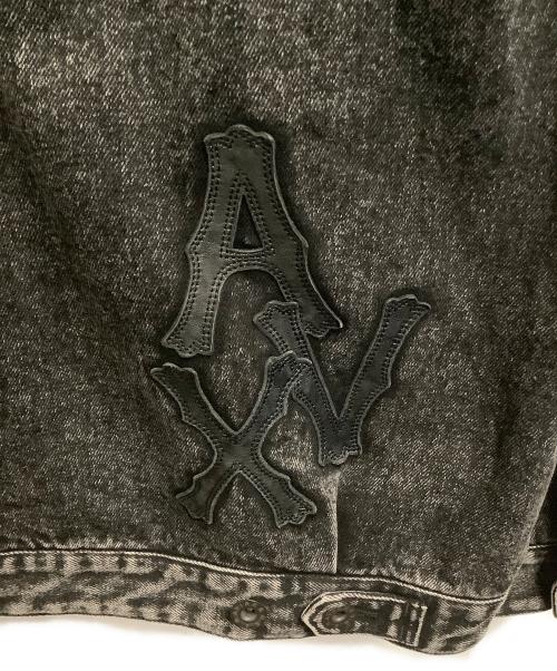 AVIREX（アヴィレックス）AVIREX (アヴィレックス) デニムジャケット ブラック サイズ:XLの古着・服飾アイテム