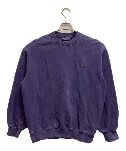 CarHartt（カーハート）CarHartt (カーハート) スウェット パープル サイズ:SIZE Sの古着・服飾アイテム