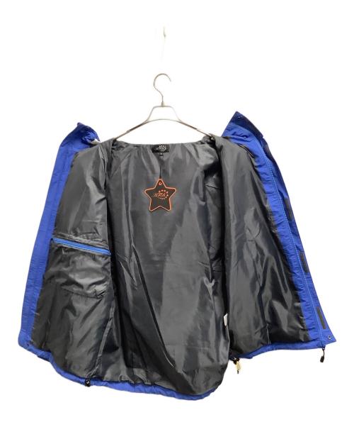 AFB（エーエフビー）AFB (エーエフビー) ブルゾン ホワイト×ブルー サイズ:SIZE XLの古着・服飾アイテム