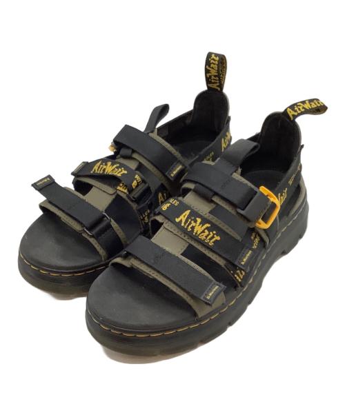 Dr.Martens（ドクターマーチン）Dr.Martens (ドクターマーチン) サンダル ブラック×オリーブ サイズ:SIZE 27cmの古着・服飾アイテム