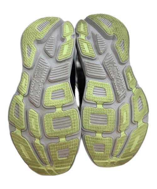 HOKAONEONE（ホカオネオネ）HOKAONEONE (ホカオネオネ) ランニングシューズ ブラック×イエロー サイズ:26.5㎝の古着・服飾アイテム