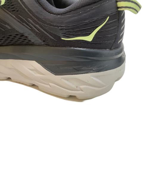 HOKAONEONE（ホカオネオネ）HOKAONEONE (ホカオネオネ) ランニングシューズ ブラック×イエロー サイズ:26.5㎝の古着・服飾アイテム