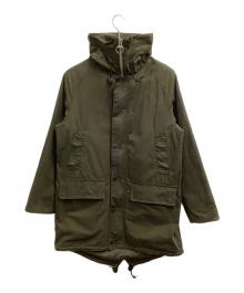 Barbour×MARGARET HOWELL（バブアー×マーガレットハウエル）の古着「フィッシュテールパーカー」｜オリーブ