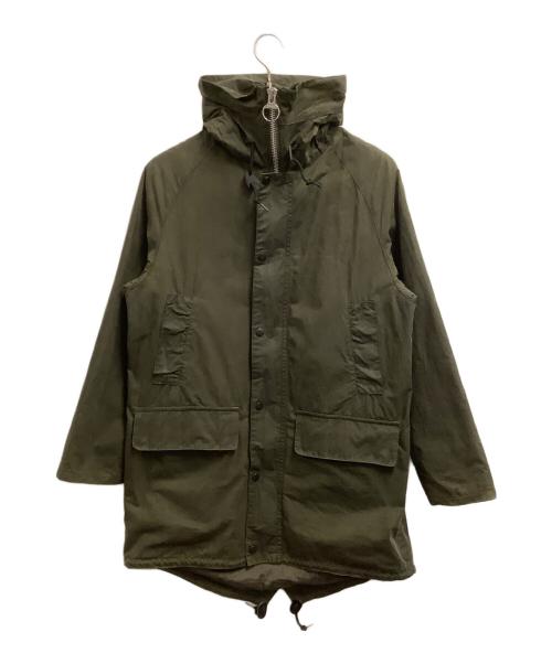 Barbour（バブアー）Barbour (バブアー) MARGARET HOWELL (マーガレットハウエル) フィッシュテールパーカー オリーブ サイズ:Mの古着・服飾アイテム