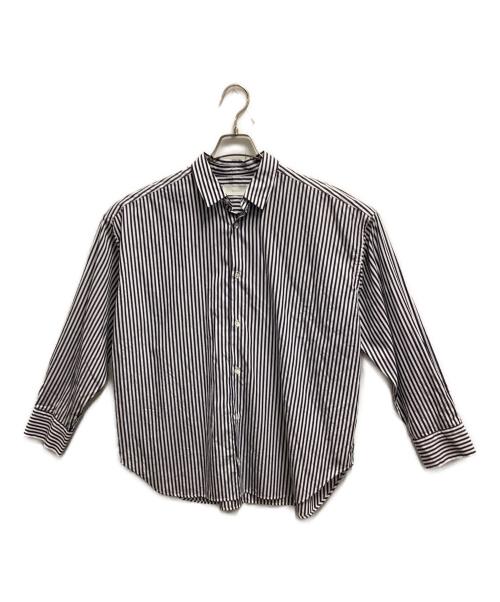 KAGURE（カグレ）KAGURE (カグレ) 長袖シャツ ホワイト×ブルー サイズ:SIZE Freeの古着・服飾アイテム