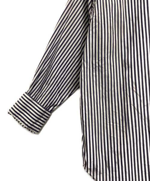 KAGURE（カグレ）KAGURE (カグレ) 長袖シャツ ホワイト×ブルー サイズ:SIZE Freeの古着・服飾アイテム