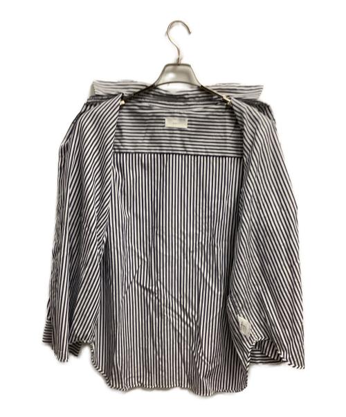 KAGURE（カグレ）KAGURE (カグレ) 長袖シャツ ホワイト×ブルー サイズ:SIZE Freeの古着・服飾アイテム