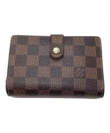 LOUIS VUITTON（ルイ ヴィトン）の古着「2つ折り財布」｜ブラウン