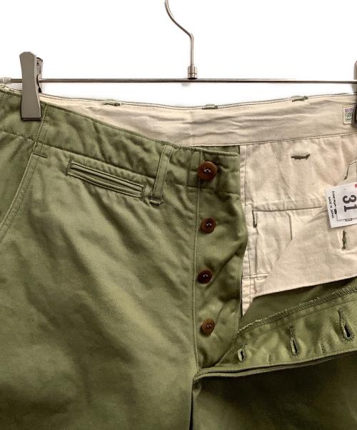 WAREHOUSE（ウエアハウス）WAREHOUSE (ウエアハウス) チノパン グリーン サイズ:SIZE 78.5cm (W31)の古着・服飾アイテム