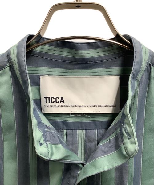 ticca（ティッカ）ticca (ティッカ) 長袖ワンピース ブルー サイズ:SIZE Freeの古着・服飾アイテム