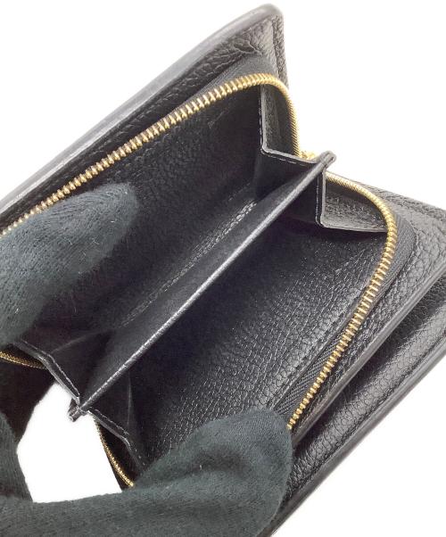LOUIS VUITTON（ルイ ヴィトン）LOUIS VUITTON (ルイ ヴィトン) 2つ折り財布 ブラックの古着・服飾アイテム