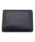 LOUIS VUITTON (ルイ ヴィトン) 2つ折り財布 ブラック：80000円