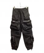 DIESELディーゼル）の古着「カーゴパンツ」｜ブラック