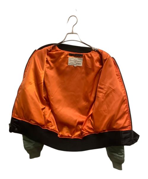 AVIREX（アヴィレックス）AVIREX (アヴィレックス) L-2Bフライトジャケット ブラック×オリーブ サイズ:SIZE Mの古着・服飾アイテム