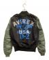 AVIREX (アヴィレックス) L-2Bフライトジャケット ブラック×オリーブ サイズ:SIZE M：16000円