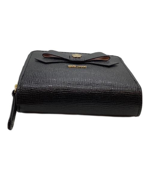 MARY QUANT（マリークヮント）MARY QUANT (マリークヮント) 2つ折り財布 ブラックの古着・服飾アイテム