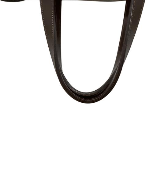 土屋鞄（ツチヤカバン）土屋鞄 (ツチヤカバン) レザートートバッグ ブラックの古着・服飾アイテム