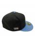 中古・古着 New Era (ニューエラ) stussy (ステューシー) キャップ ブラック×スカイブルー サイズ:7 5/8：8000円