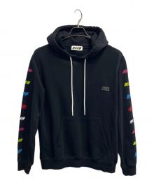 MSGM（エムエスジーエム）の古着「プルオーバーパーカー」｜ブラック