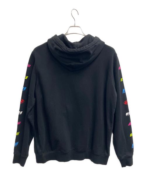 MSGM（エムエスジーエム）MSGM (エムエスジーエム) プルオーバーパーカー ブラック サイズ:Sの古着・服飾アイテム