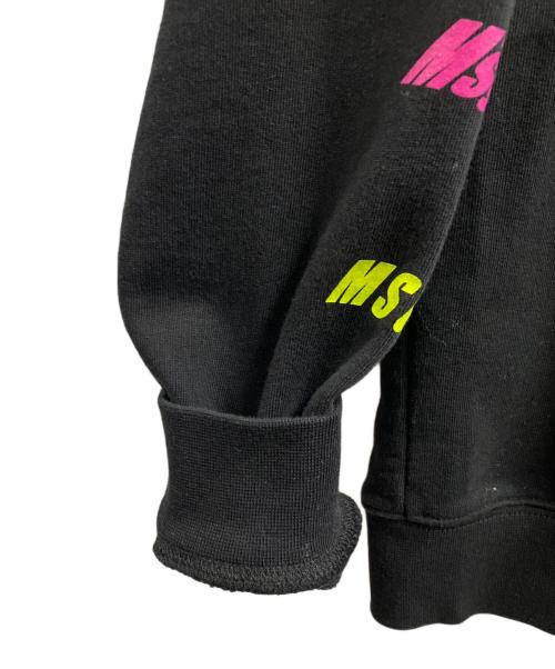 MSGM（エムエスジーエム）MSGM (エムエスジーエム) プルオーバーパーカー ブラック サイズ:Sの古着・服飾アイテム