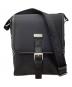 BURBERRY BLACK LABEL（バーバリーブラックレーベル）の古着「クロスショルダーバッグ」｜ブラック×ブルー