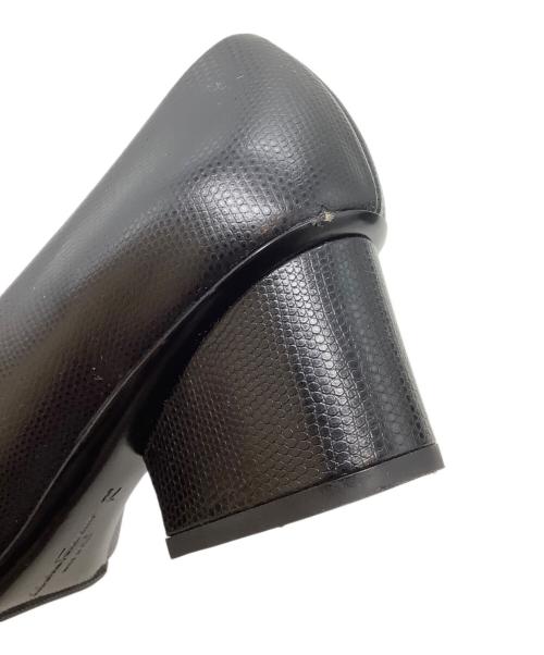Salvatore Ferragamo（サルヴァトーレ フェラガモ）Salvatore Ferragamo (サルヴァトーレ フェラガモ) パンプス ブラック サイズ:7 1/2㎝の古着・服飾アイテム