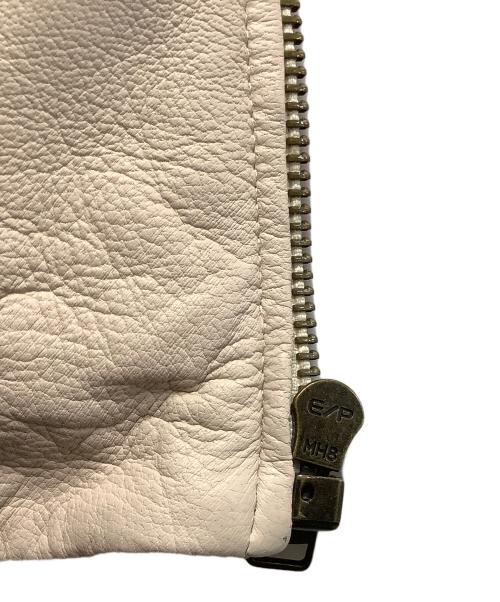 COACH（コーチ）COACH (コーチ) ライダースジャケット ベージュ サイズ:XSの古着・服飾アイテム
