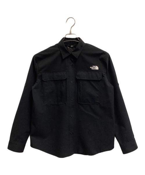 THE NORTH FACE（ザ ノース フェイス）THE NORTH FACE (ザ ノース フェイス) 長袖シャツ ブラック サイズ:SIZE Lの古着・服飾アイテム