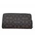 COACH (コーチ) ラウンドファスナー財布 グレー：5000円