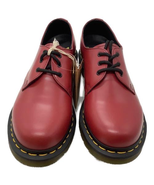Dr.Martens（ドクターマーチン）Dr.Martens (ドクターマーチン) 3ホールシューズ レッド サイズ:SIZE UK6の古着・服飾アイテム