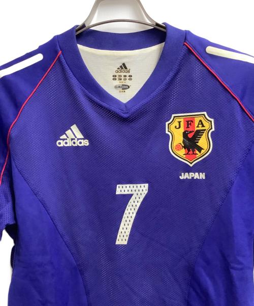adidas（アディダス）adidas (アディダス) サッカーユニフォーム ブルー サイズ:Sの古着・服飾アイテム