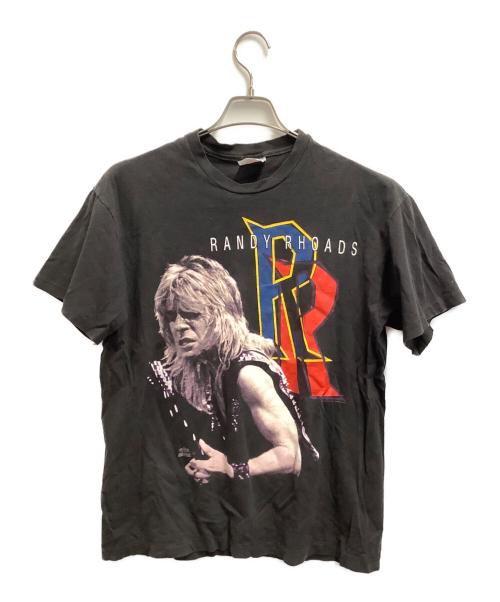 Hanes（ヘインズ）Hanes (ヘインズ) プリントTシャツ ブラック サイズ:Lの古着・服飾アイテム