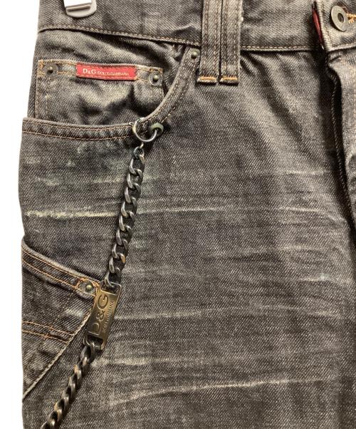 DOLCE & GABBANA（ドルチェ＆ガッバーナ）DOLCE & GABBANA (ドルチェ＆ガッバーナ) デニムパンツ グレー サイズ:31の古着・服飾アイテム