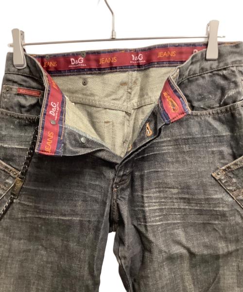 DOLCE & GABBANA（ドルチェ＆ガッバーナ）DOLCE & GABBANA (ドルチェ＆ガッバーナ) デニムパンツ グレー サイズ:31の古着・服飾アイテム