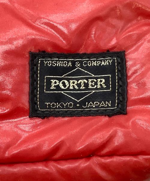 PORTER（ポーター）PORTER (ポーター) ナイロンショルダーバッグ レッドの古着・服飾アイテム