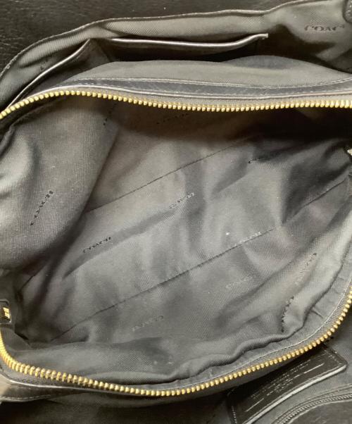 COACH（コーチ）COACH (コーチ) 2WAYショルダーバッグ ブラックの古着・服飾アイテム