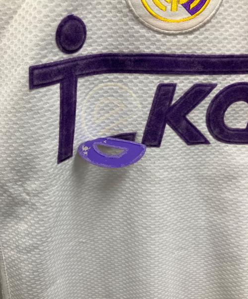 KELME（ケルメ）KELME (ケルメ) サッカーユニフォーム ホワイト×インディゴ サイズ:Ｌの古着・服飾アイテム
