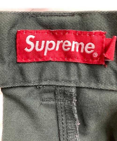 SUPREME（シュプリーム）SUPREME (シュプリーム) ワークパンツ グリーン サイズ:30の古着・服飾アイテム