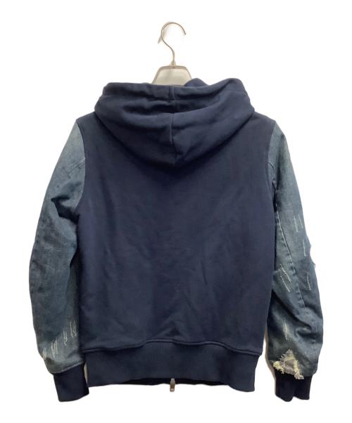 DIESEL（ディーゼル）DIESEL (ディーゼル) ジップパーカー ネイビー サイズ:Sの古着・服飾アイテム