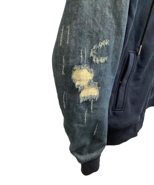 DIESEL（ディーゼル）DIESEL (ディーゼル) ジップパーカー ネイビー サイズ:Sの古着・服飾アイテム
