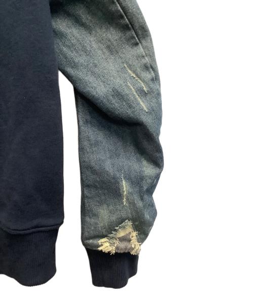 DIESEL（ディーゼル）DIESEL (ディーゼル) ジップパーカー ネイビー サイズ:Sの古着・服飾アイテム